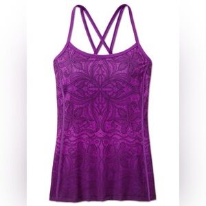 Athleta Purple Printed Harmonious Cami, Size: Small